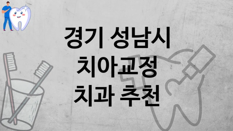 경기 성남시
치아교정
치과 추천