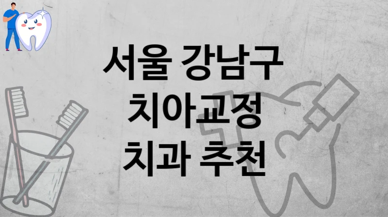 서울 강남구
치아교정
치과 추천